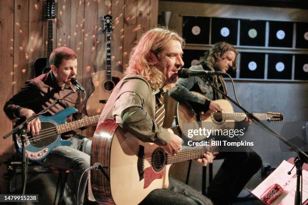 Collective Soul during studio performance on September 20th, 2006 in New York City.