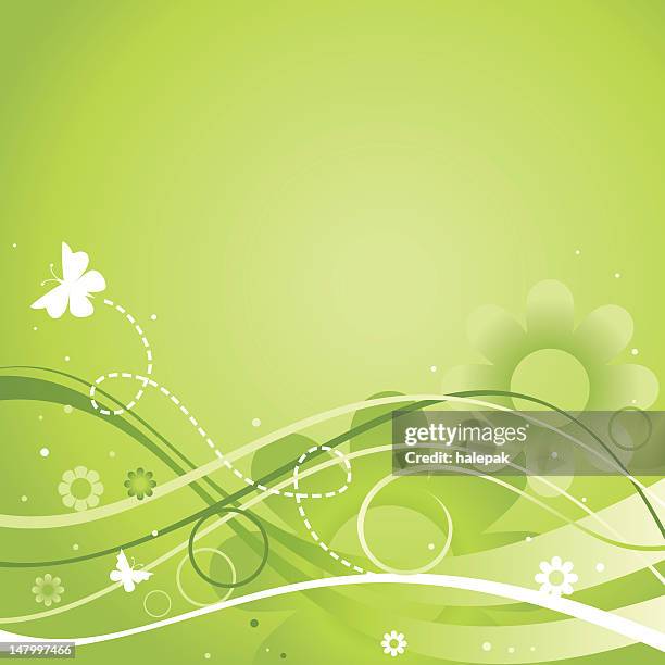 215 Spring Green Background High Res Illustrations - Getty Images