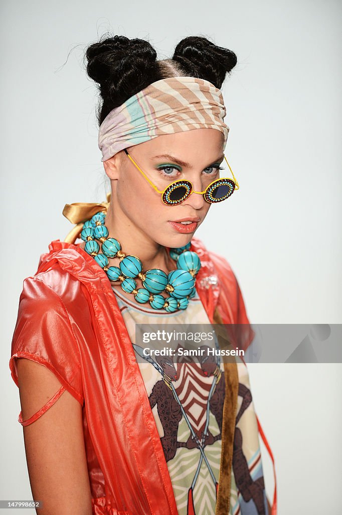 Miranda Konstantinidou: Runway - Mercedes-Benz Fashion Week Spring/Summer 2013