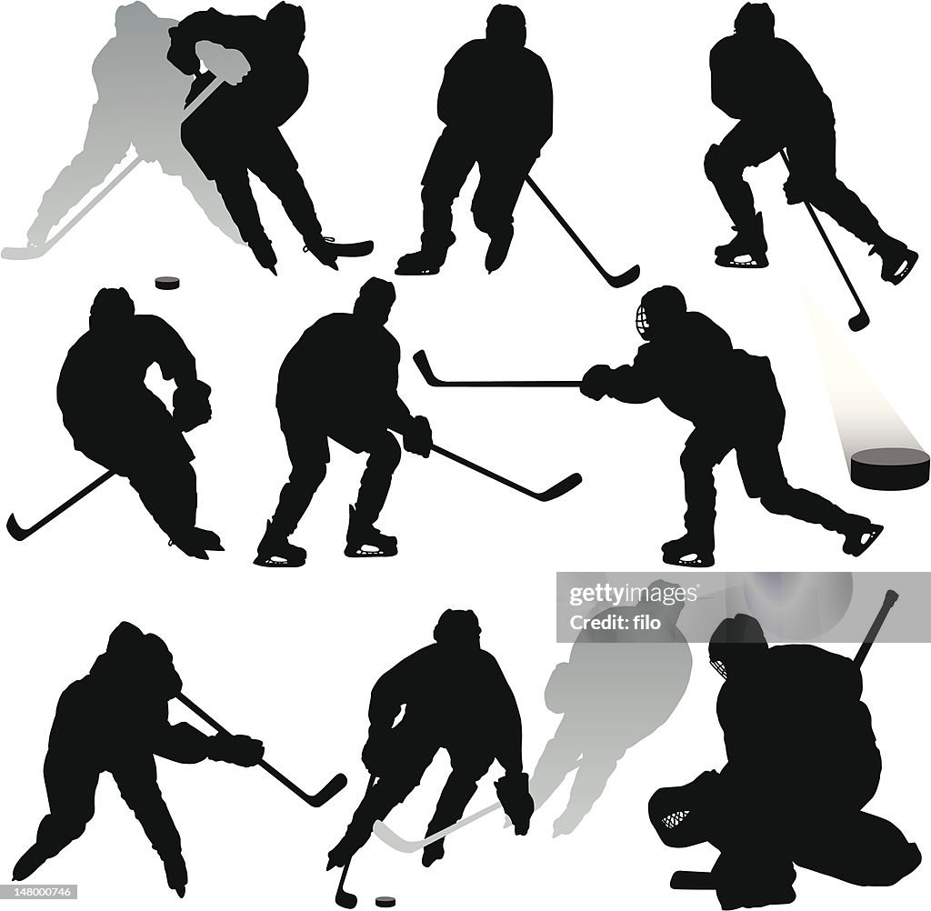 Hockey Silhouettes