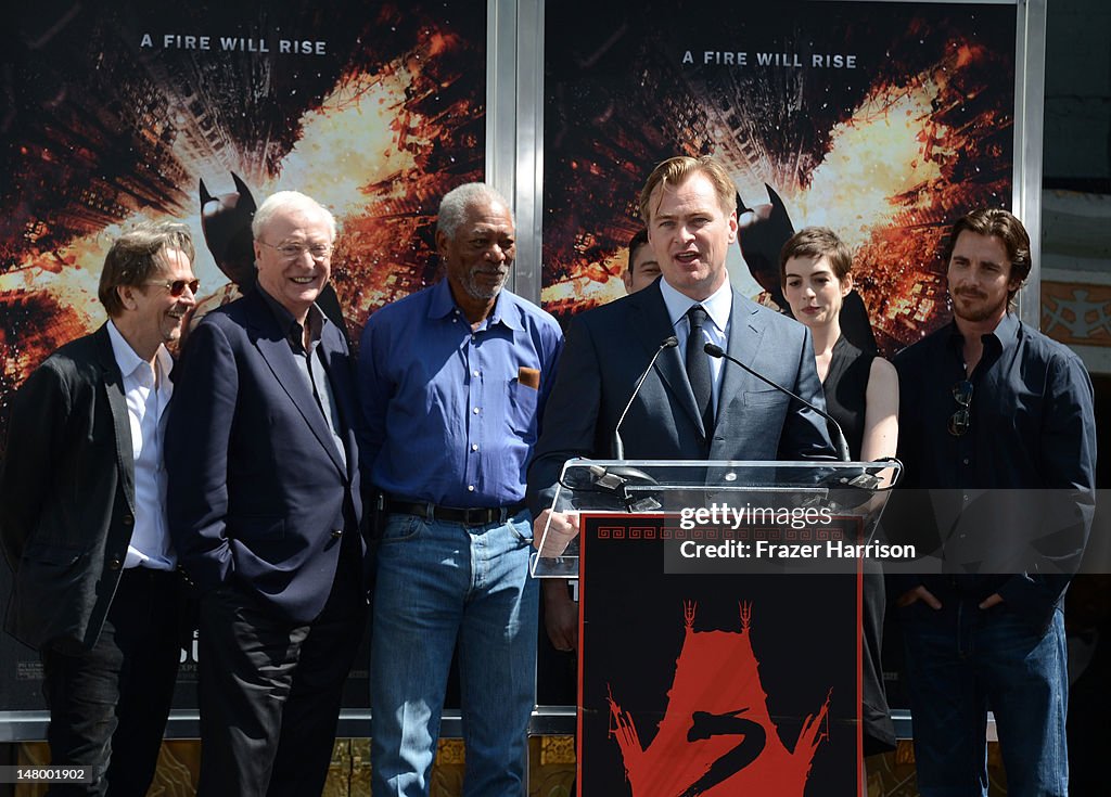 Christopher Nolan Immortalized With Hand And Footprint Ceremony
