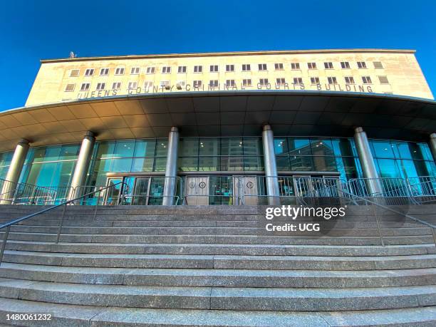 Queens County Criminal Courts Building, Kew Gardens, Queens, New York.