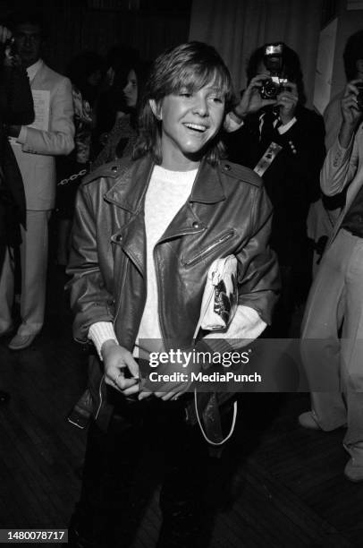 Kristy McNichol at the 24th Annual Grammy Awards at the Shrine Auditorium on February 24, 1982.