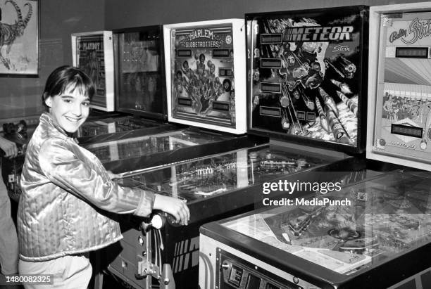 Danielle Brisebois at the Jerry Lewis Score A Strike Against Muscular Dystrophy at Matador Bowl on March 28, 1981.