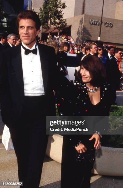 Ted Danson and Casey Coates at the 39th Annual Emmy Awards on September 20, 1987 at Pasadena Civic Auditorium in Pasadena, California.