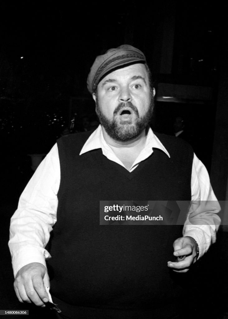 Dom DeLuise seen at the Beverly Wilshire Hotel in Beverly Hills