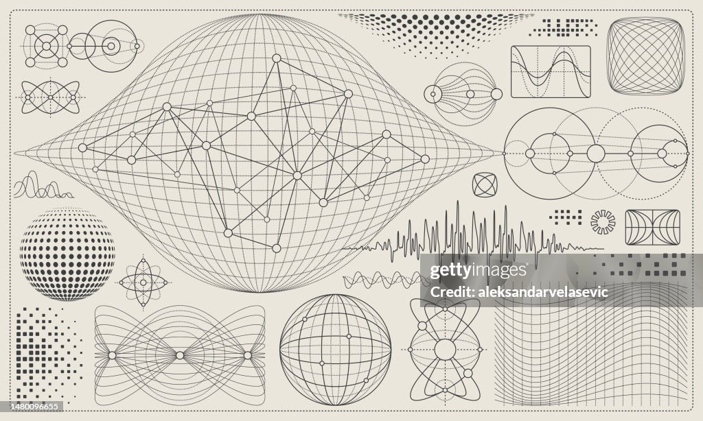 Abstract Technology Background