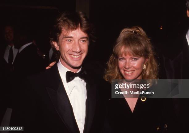 Martin Short and wife Nancy Dolman attending 17th Annual American Film Institute Lifetime Achievement Awards Honoring Gregory Peck on March 9, 1989...