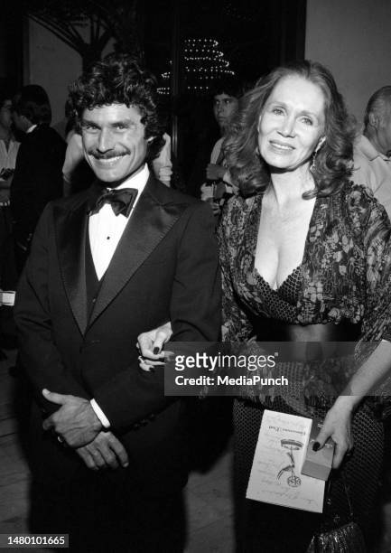 Katherine Helmond and husband David Christian at the 33rd Emmy Awards at the Pasadena Civic Auditorium on September 13, 1981 in Pasadena, California.