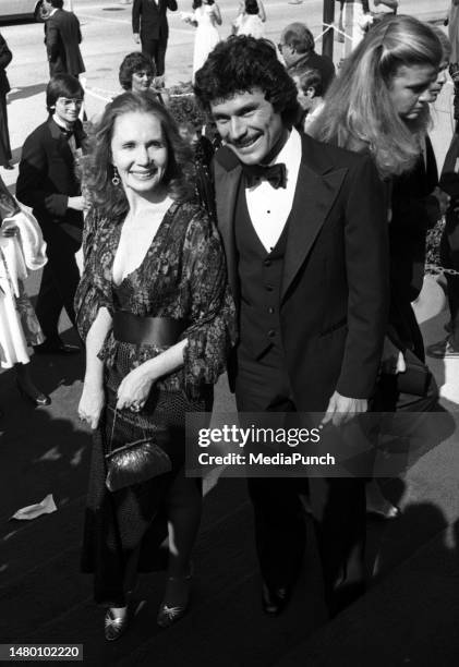 Katherine Helmond and husband David Christian at the 33rd Emmy Awards at the Pasadena Civic Auditorium on September 13, 1981 in Pasadena, California.