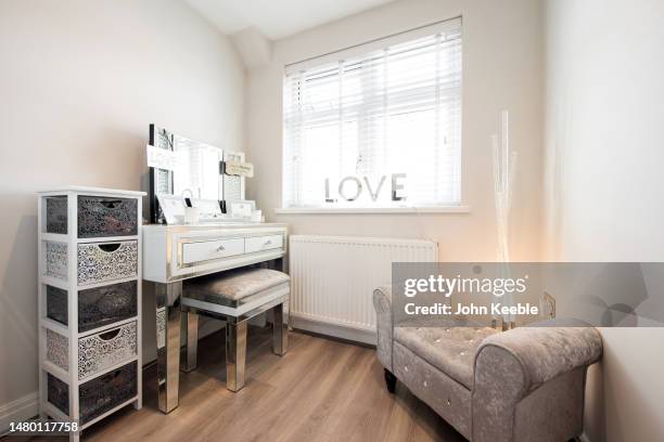 property interiors - dressing table stock pictures, royalty-free photos & images