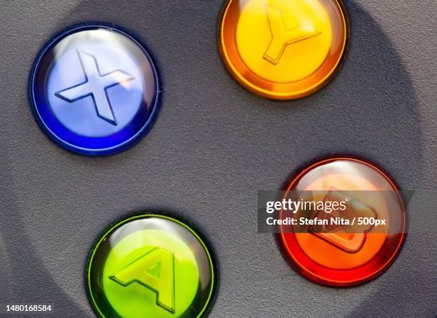 high angle view of numbers on table,romania - playstation stock pictures, royalty-free photos & images