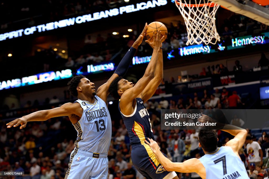 Memphis Grizzlies v New Orleans Pelicans