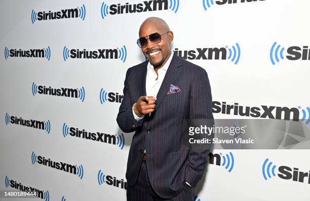 Film producer Will Packer visits SiriusXM Studios on April 05, 2023 in New York City.