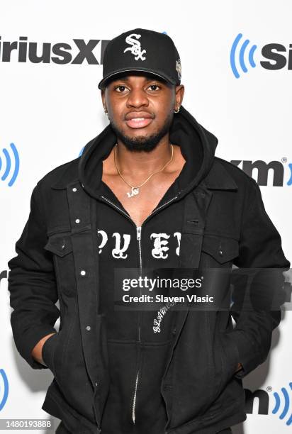 Js Rapper Celebrities Visit Siriusxm April 05 2023 Photos and Premium High Res ...