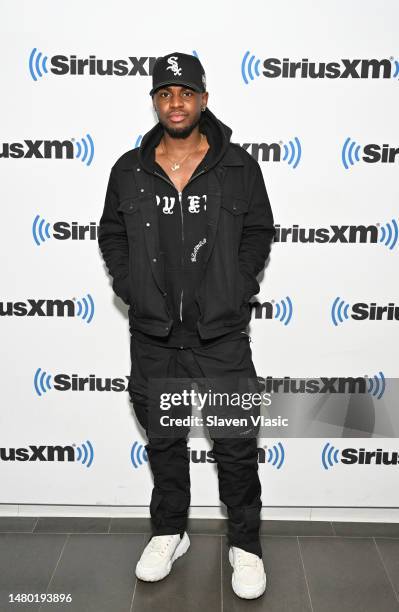 Elgetty Rapper Celebrities Visit Siriusxm Studios April 05 2023 Photos and Premium ...