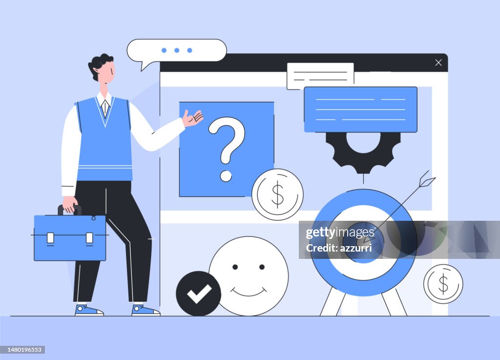 Job Search Illustration.