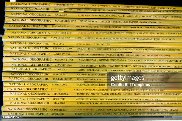 December 20: National Geographic Magazines on December 20th, 2018 in New York City.