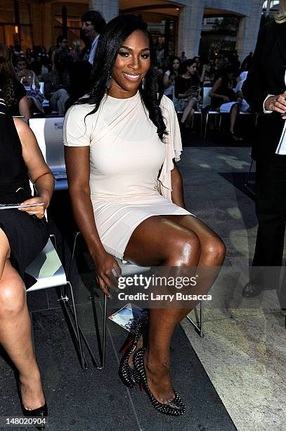 Tennis player Serena Williams attends Fashion's Night Out: The Show at Lincoln Center on September 7, 2010 in New York City.