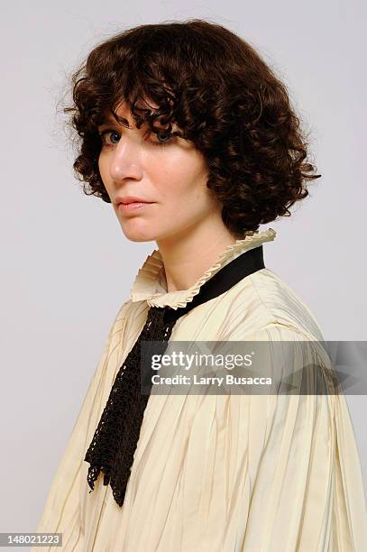 Director Miranda July poses for a portrait during the 2011 Sundance Film Festival at The Samsung Galaxy Tab Lift on January 21, 2011 in Park City,...