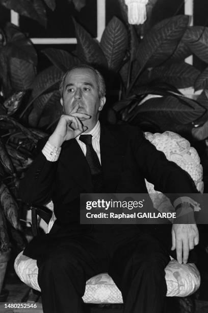 Portrait d'Edouard Balladur, en juillet 1987.