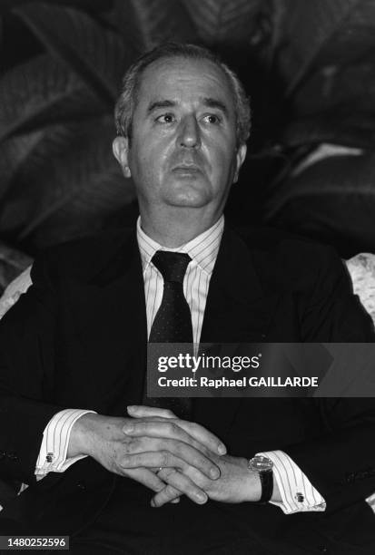 Portrait d'Edouard Balladur, en juillet 1987.