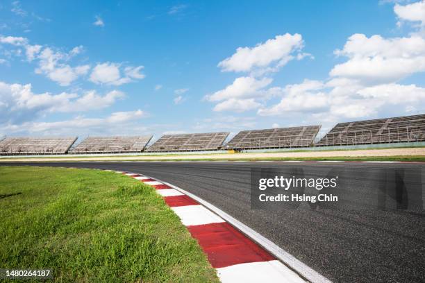racing track - athletics track stock pictures, royalty-free photos & images