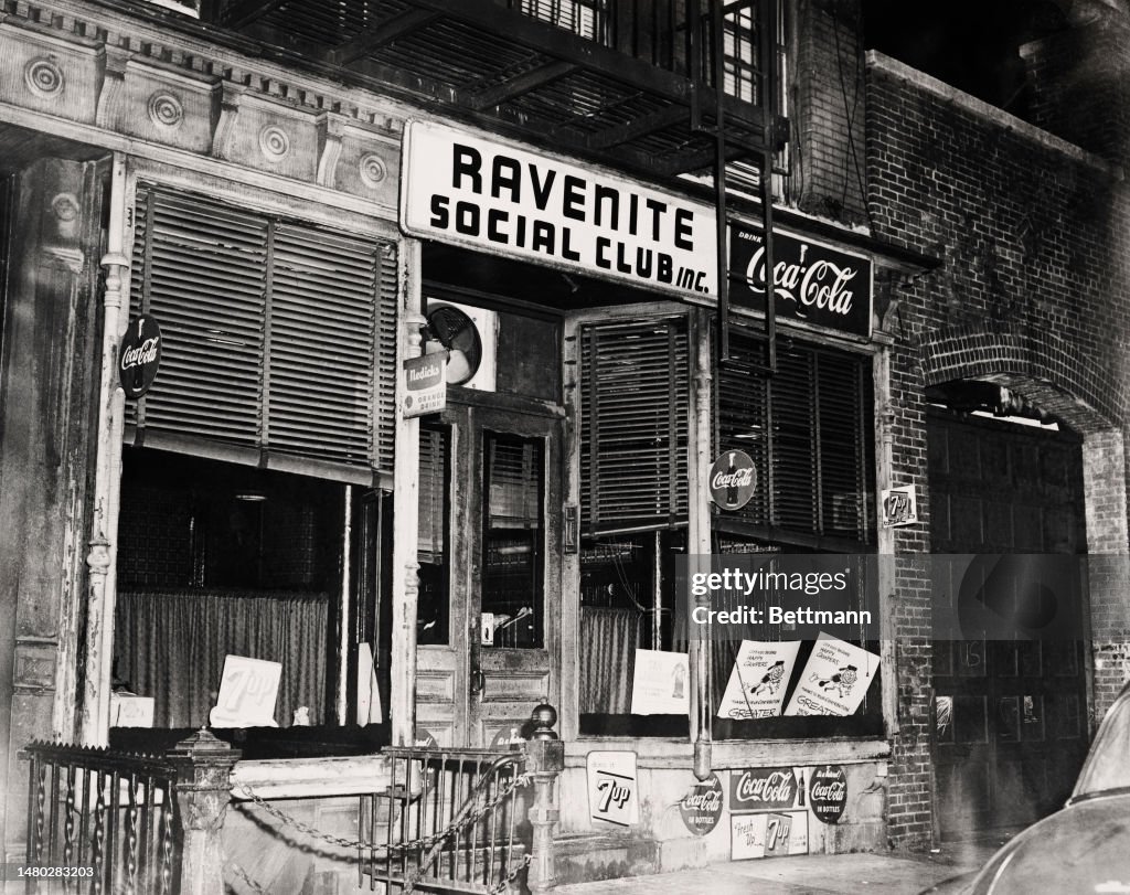 Exterior View Of The Ravenite Social Club At 247 Mulberry Street In exterior-view-of-the-ravenite-social-club-at-247-mulberry-street-in
