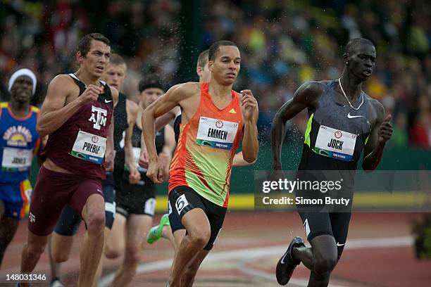 Olympic Trials: Charles Jock in action during Men's 800M qualifiers at Hayward Field. Eugene, OR 6/22/2012 CREDIT: Simon Bruty