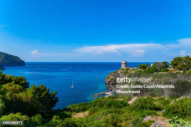 tuscany, capraia island - toscana livorno stock pictures, royalty-free photos & images