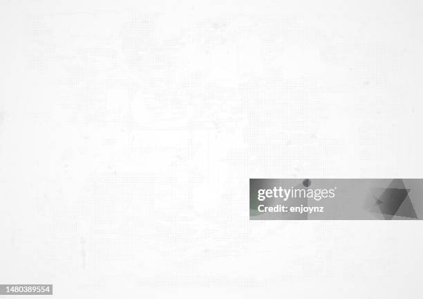 half tone gray grunge texture on white background - screen partition stock illustrations