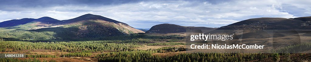 Cairngorms National Park Panorama
