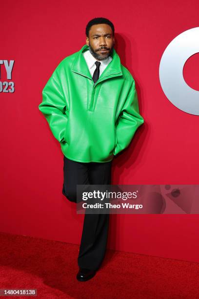 Donald Glover attends GQ's Global Creativity Awards on April 06, 2023 in New York City.