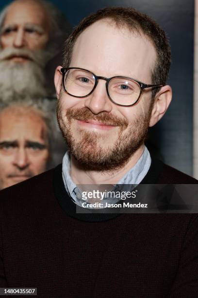 Ari Aster attends "Beau Is Afraid" special screening at Metrograph on April 06, 2023 in New York City.