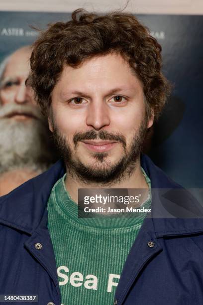 Michael Cera attends "Beau Is Afraid" special screening at Metrograph on April 06, 2023 in New York City.
