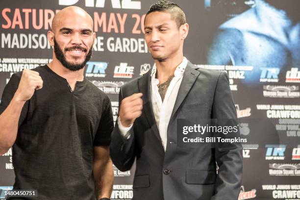 May 18: Raymundo Beltran and Jonathan Maicelo press conference on May 18th, 2017 in New York City.