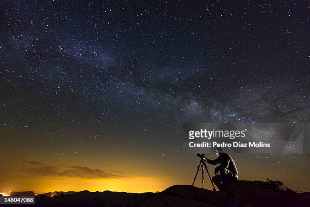 milky way - astronomy stock pictures, royalty-free photos & images