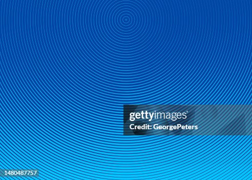 Blue Concentric circles abstract background Blue Concentric circles abstract background