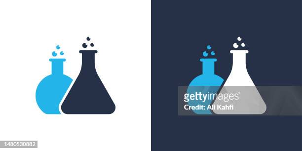 biochemical icon. solid icon vector illustration. for website design, logo, app, template, ui, etc. - space shuttle discovery stock illustrations