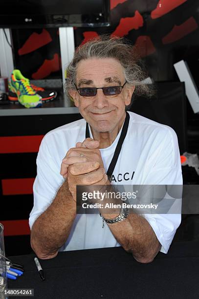 Actor Peter Mayhew attends the "Course Of The Force" - Inaugural "Star Wars" Relay "Conival" at Southside Huntington Beach Pier on July 8, 2012 in...