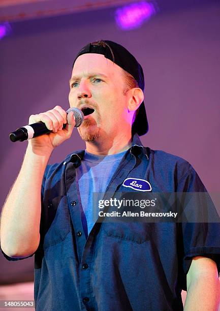 Actor/singer Dan Finnerty of The Dan Band performs at the "Course Of The Force" - Inaugural "Star Wars" Relay "Conival" at Southside Huntington Beach...