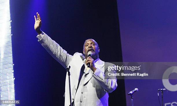 Pastor Marvin Winans attends the 2012 Essence Music Festival at Ernest N. Morial Convention Center on July 8, 2012 in New Orleans, Louisiana.