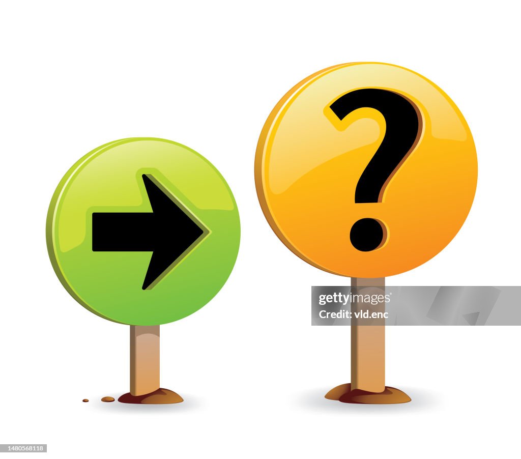 Question Arrow Questions And Arrows Signs High-Res Vector Graphic - Getty Images