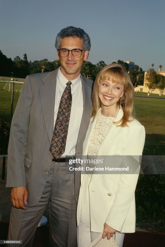 American actress, comedian and singer Shelley Long and her husband ...