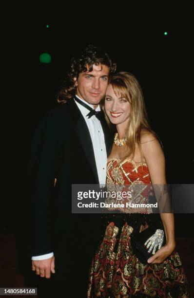 American actor Joe Lando and British actress Jane Seymour attend the 18th Annual People's Choice Awards at Universal Studios in Universal City,...