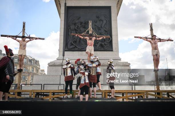 The Passion Of The Christ Crucifixion Scene Passion Of The Christ Crucifixion Scene