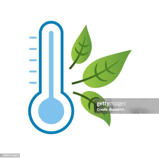 illustrations, cliparts, dessins animés et icônes de icône de croissance des plantes sur fond transparent - température - température