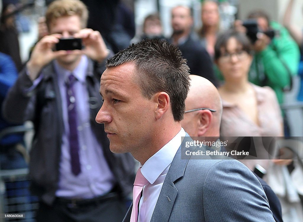 John Terry Goes On Trial For Allegedly Racially Abusing Anton Ferdinand