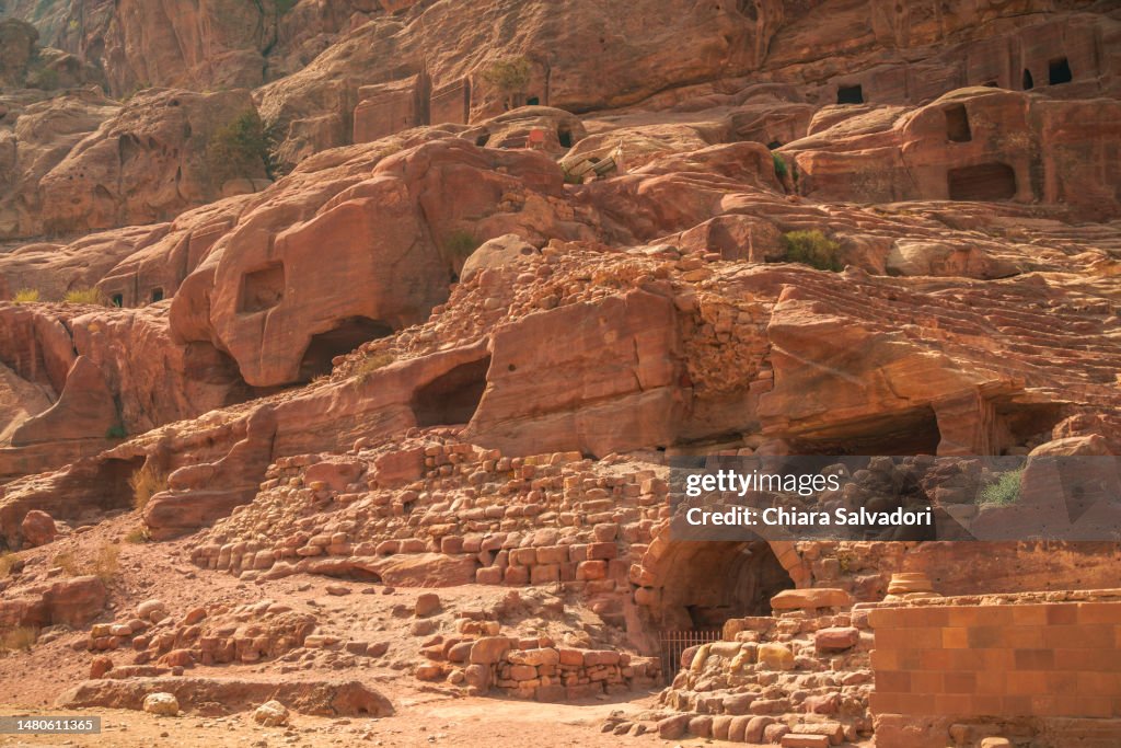 Nabatean tombs in Petra