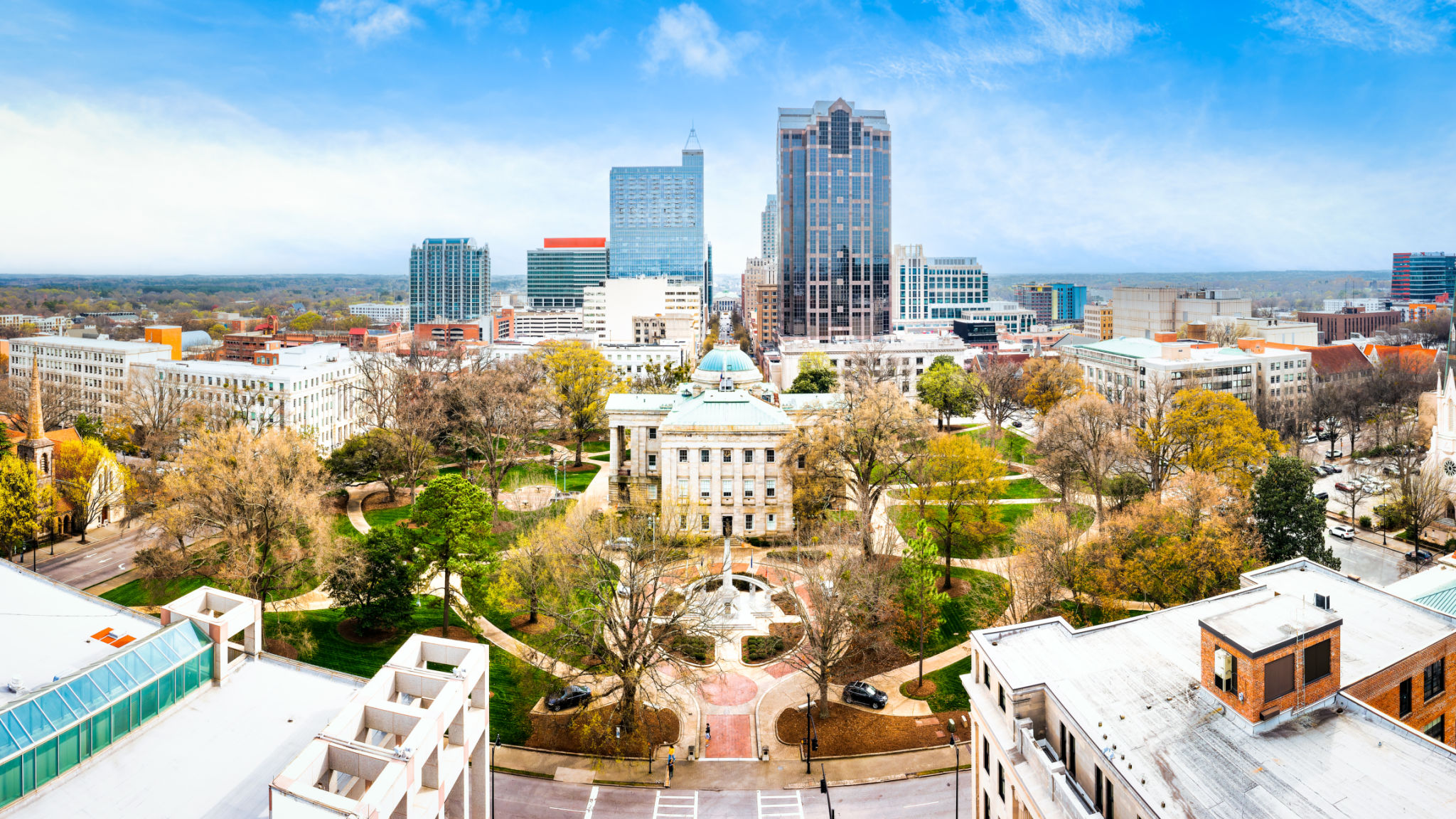 Raleigh cityscape